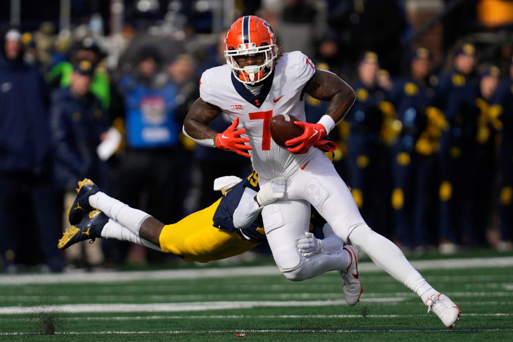 Illinois Michigan Football
